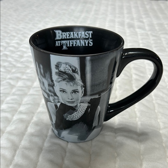 Breakfast at Tiffany's Black Mug - Coffee Cup - Picture 1 of 7